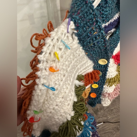 Handmade Cardigan heavy duty self designed - Picture 4 of 4